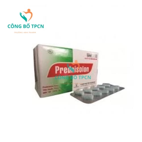 Prednisolon 5mg Armephaco - Thuốc chống viêm xương khớp hiệu quả  